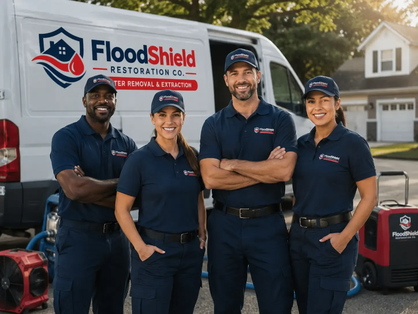 Flood Damage Restoration company in Lakeland, LA